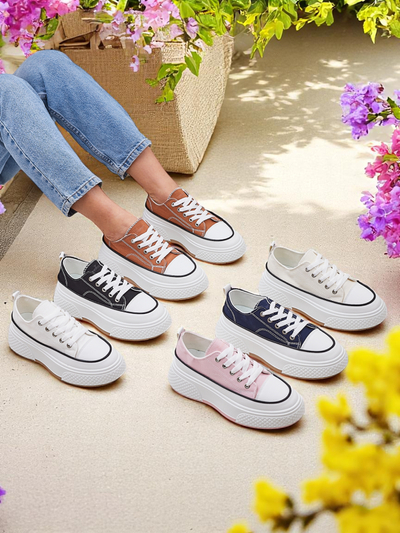Royalfashion Damen-Plateausneaker Beemes