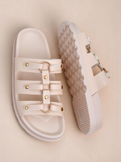 Royalfashion Damen Pantoletten Aurelia Roma