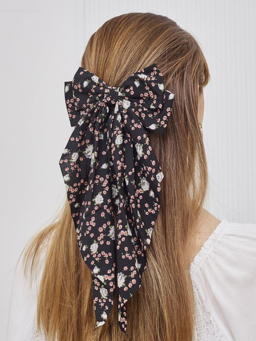 Royalfashion Заколка для волосся – Бант з маленькими квітами Florinae