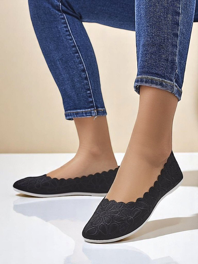 Royalfashion Florale Damen-Ballerinas Magerro