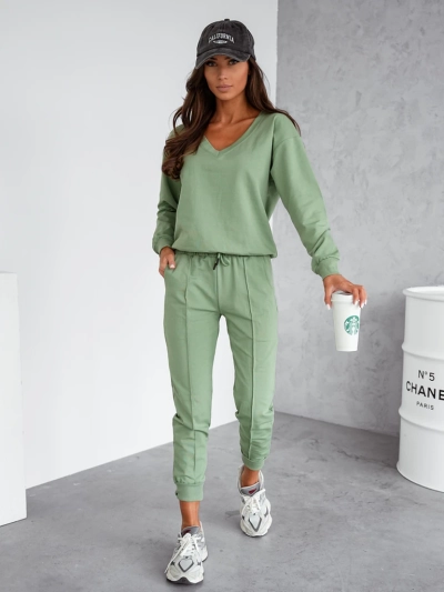 Royalfashion Damen Baumwolle Freizeitset