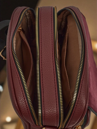 Kleine Damenhandtasche aus Öko-Leder Avenne