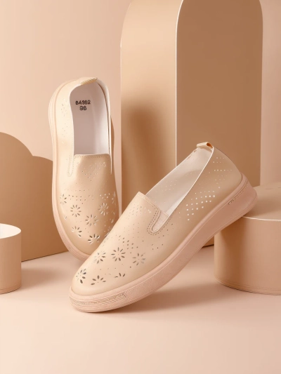 Royalfashion Damen Sportliche Slipper Olleffi