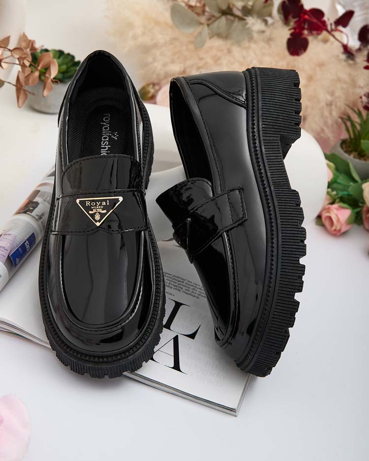 Royalfashion Damen Mokassins Biss