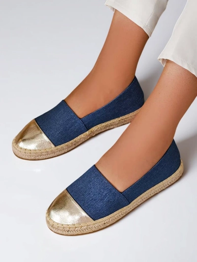 Royalfashion Damen-Espadrilles a'la denim Anerta