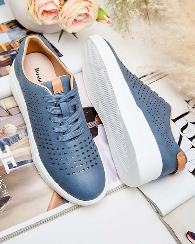 Royalfashion Durchbrochene Damen-Sneakers Deromias