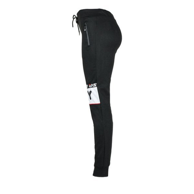 Schwarze Damen Jogginghose mit Aufschrift - Hose 1