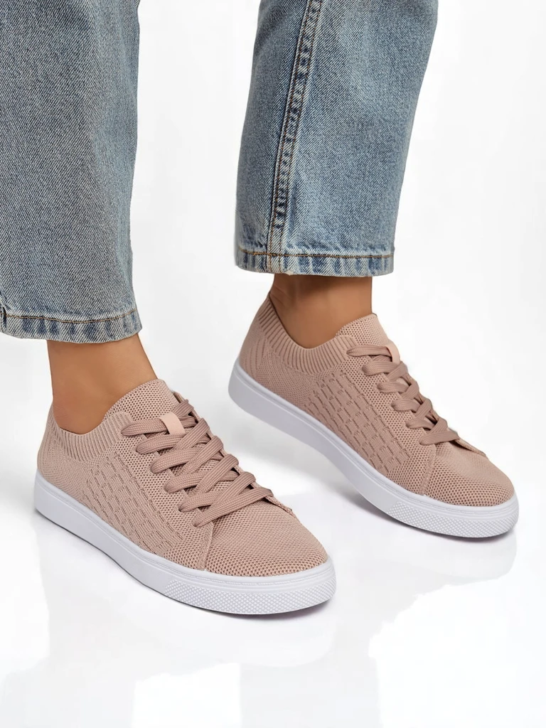 Damen-Sneaker Royalfashion Calista Rosa - rosa Schuhe für Frühling und Sommer