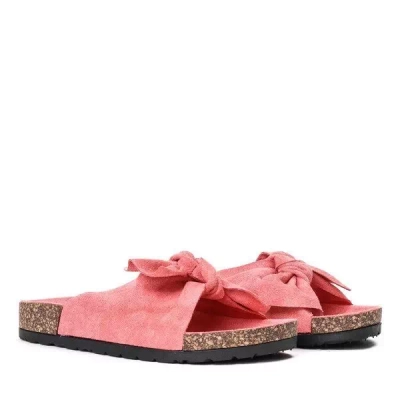 OUTLET Rosa Flip-Flops mit Schleife Summer Blow - Schuhe