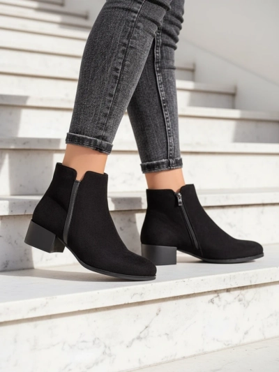 Botki Amicus Nero Elegante für Herbst und Winter