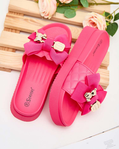 Royalfashion Damen Lemini Bow Flip-Flops