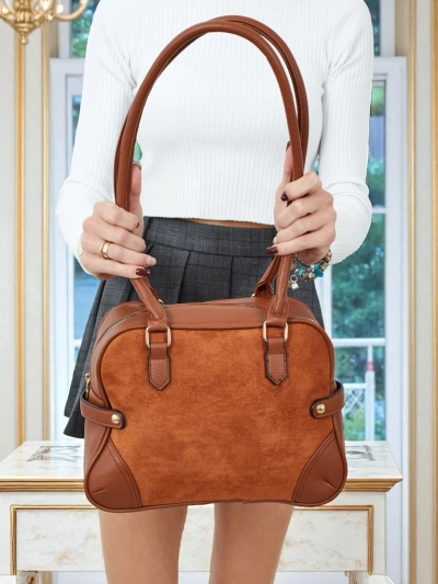 Damen Shopper Handtasche aus Öko-Leder Erelle
