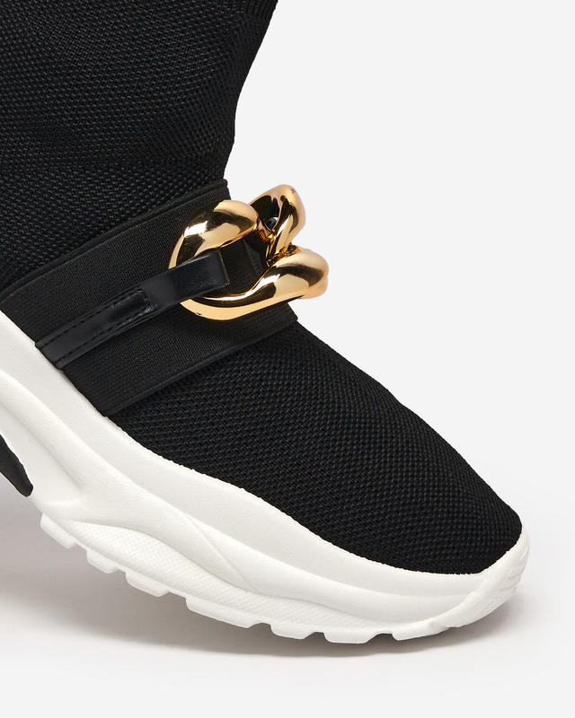 High Deveris Schwarze Sneaker für Damen - Schuhe