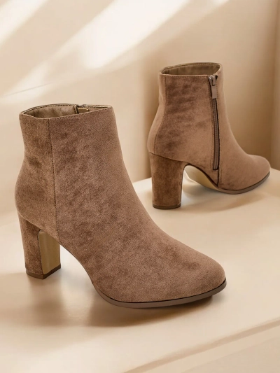 Royalfashion Damen Stiefeletten mit Absatz Wierod