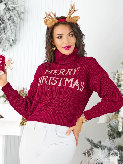 Royalfashion Damen Weihnachtspullover