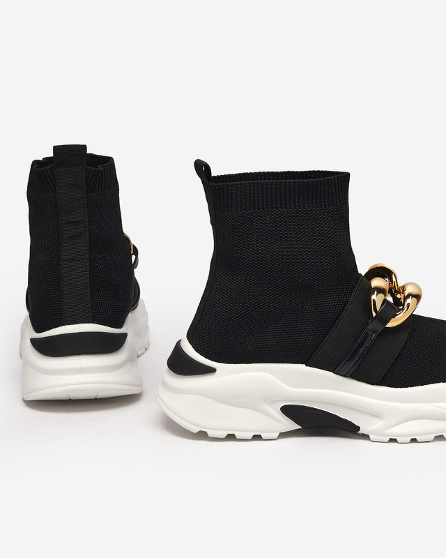 High Deveris Schwarze Sneaker für Damen - Schuhe