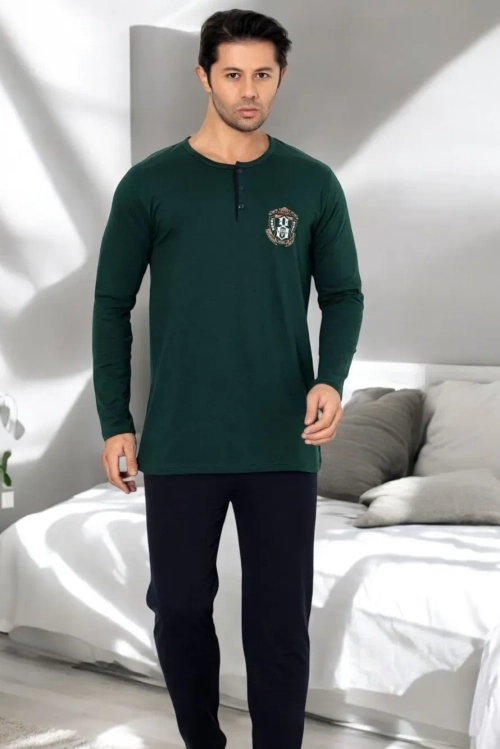 Royalfashion Чоловічі бавовняні піжами