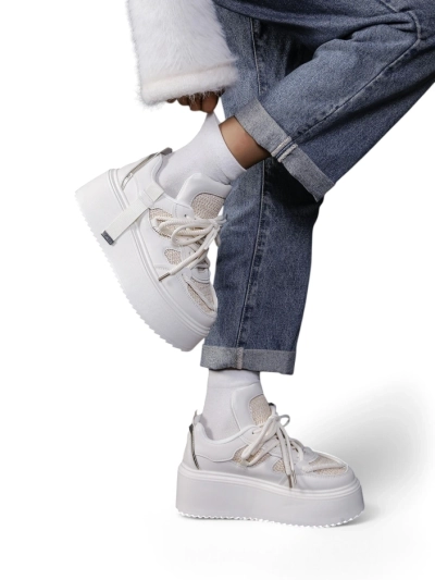 Royalfashion Damen Sportplattform Sneakers Aeroll