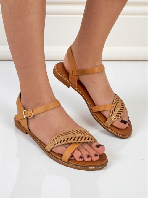 Royalfashion Жіночі сандалі на плоскій підошві Willow Grace