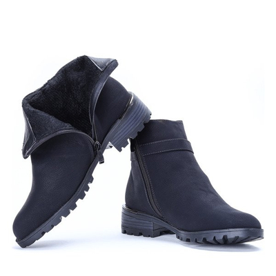Schwarze Jodhpur-Stiefel Madina - Schuhe 1