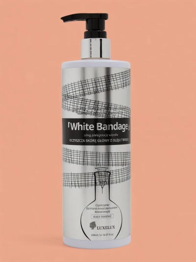 Luxelux White Bandage Shampoo verhindert Haarbruch 400 ml