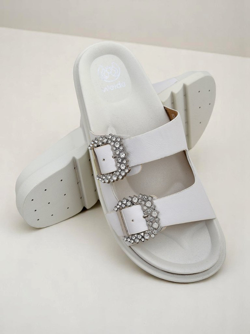 Royalfashion жіночі шльопанці з пряжками Mrs Aurora