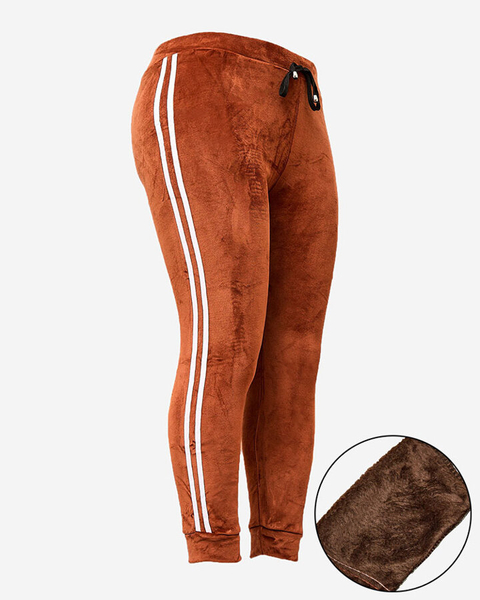 Royalfashion Isolierte Damen-Sweatpants mit Paspeln
