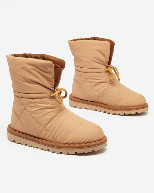 Жіночі снігоступи Royalfashion коричневого кольору Nevonsis