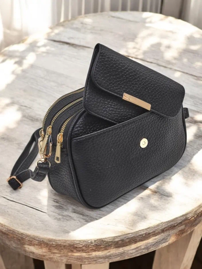 Royalfashion Kleine Damenhandtasche aus Ökoleder