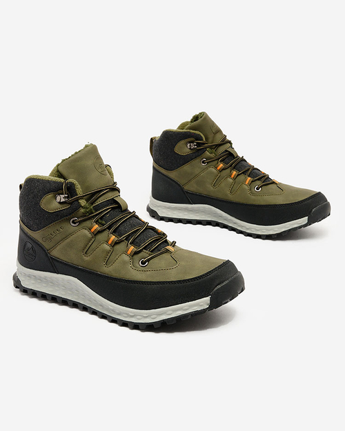 Royalfashion Чоловічі капці зеленого кольору Jekouia