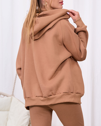 Royalfashion Camel 3-teiliges Set für Damen