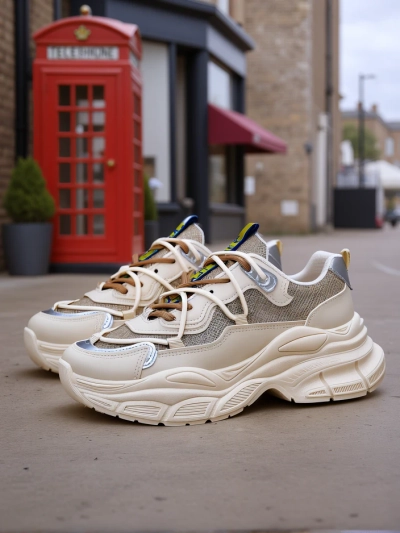 Royalfashion Damen Sneakers auf dicker Sohle Teresii
