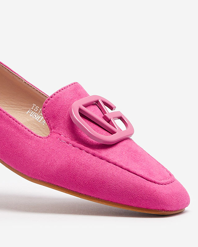 OUTLET Fuchsia Damen Mokassins Jeterika - Footwear