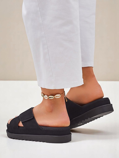 Royalfashion Damensandalen flach Evre