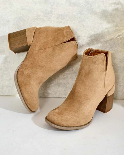 Royalfashion Damenstiefel eko Wildleder Ovi