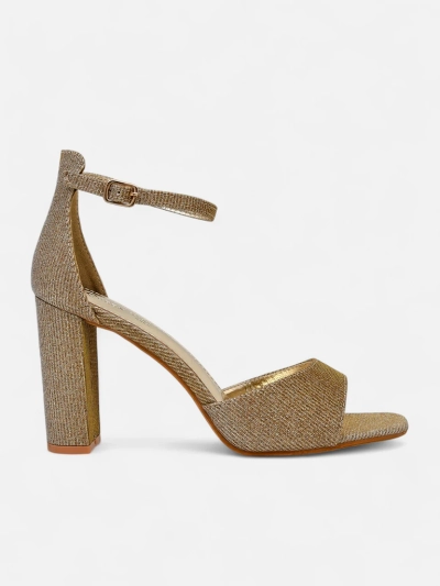 Royalfashion Glitzer Damen-Sandalen Rokates