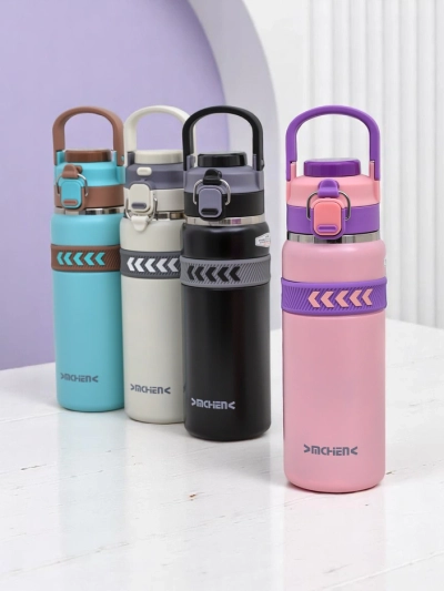 Royalfashion Thermobecher Wasserflasche mit einem Ausguss und Griff Sports Experts