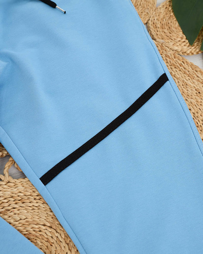 Blaue Jogginghose für Damen - Kleidung