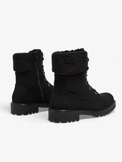 Öko-Wildleder Damen Schnürstiefeletten Trevolla