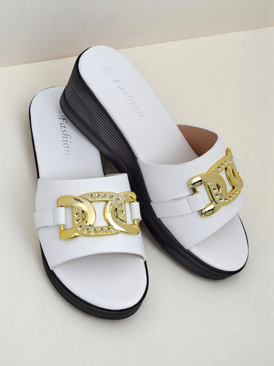 Royalfashion Damen Keilsandalen Nolia