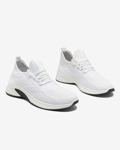 Weiße Schnürschuhe für Herren Nertic - Schuhe