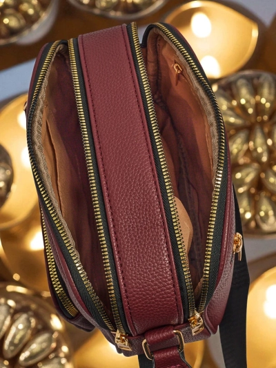 Kleine Damenhandtasche aus Öko-Leder Lunar Elegance