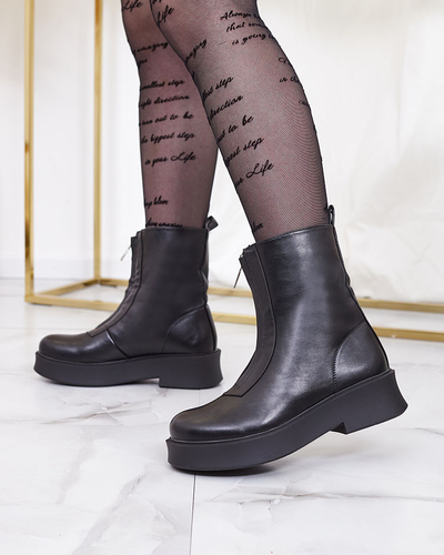 Жіночі черевики Royalfashion чорного кольору Opialef