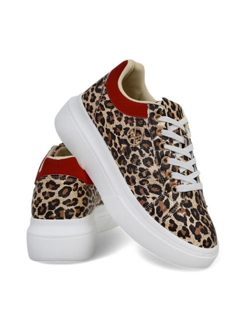 Royalfashion Жіночі перфоровані спортивні кросівки Leopess