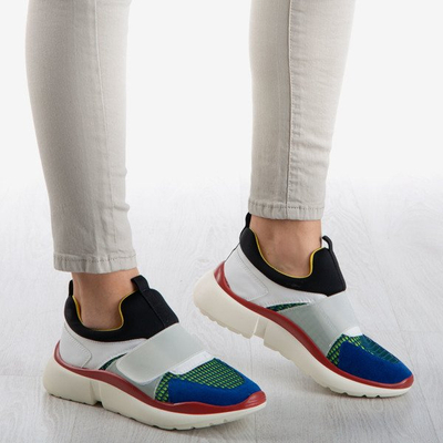 Mehrfarbige Sportschuhe mit Sestarse-Klettverschluss - Schuhe 1