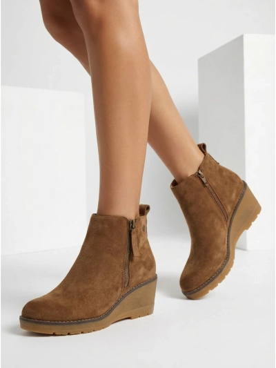 Damen Keilstiefeletten Zarrico