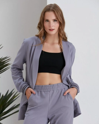 Royalfashion Lila 2-teiliges Damenset
