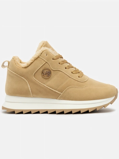 Royalfashion Hellbraune isolierte Sportschuhe für Damen Lahho