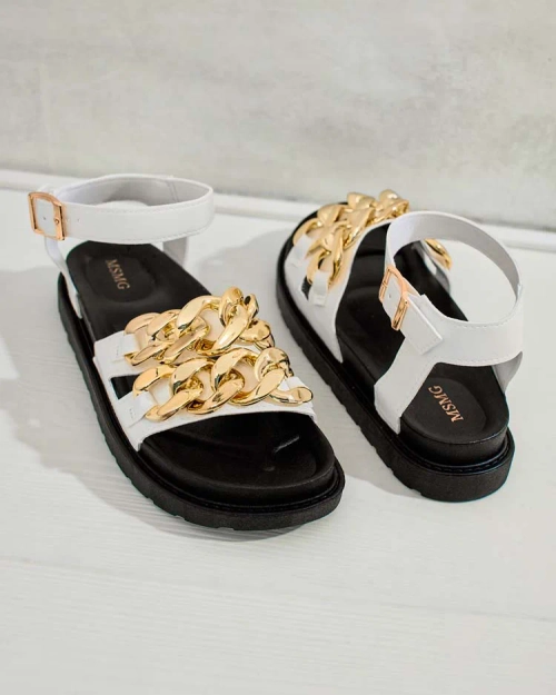 Royalfashion Жіночі босоніжки Leo з екошкіри