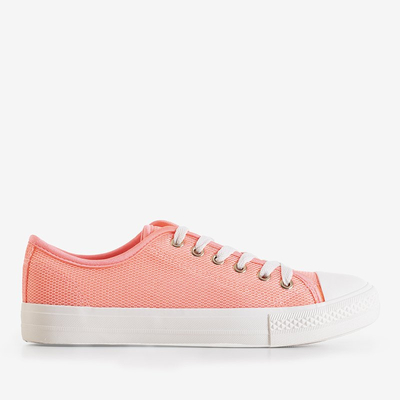 Damen Neon Koralle Vatoa Turnschuhe - Schuhe